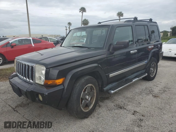 2008 Jeep Commander Sport with VIN 1J8HH48K38C229803, listed as a Copart auction lot 75095854 with 0 mi miles and Salvage Title. Bid and sale history available at carsss.com. Image 1.