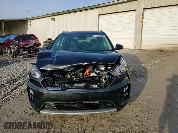 2021 Kia Niro LX with VIN KNDCB3LC8M5462670, listed as a Copart auction lot 84870624 with 49,953 mi miles and Non Repairable. Bid and sale history available at carsss.com. Image 14.