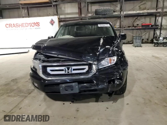 2010 Honda Ridgeline RTL with VIN 5FPYK1F5XAB011944, listed as a Copart auction lot 52434175 with 137,585 mi miles and Salvage title. Bid and sale history available at DreamBid. Image 10.