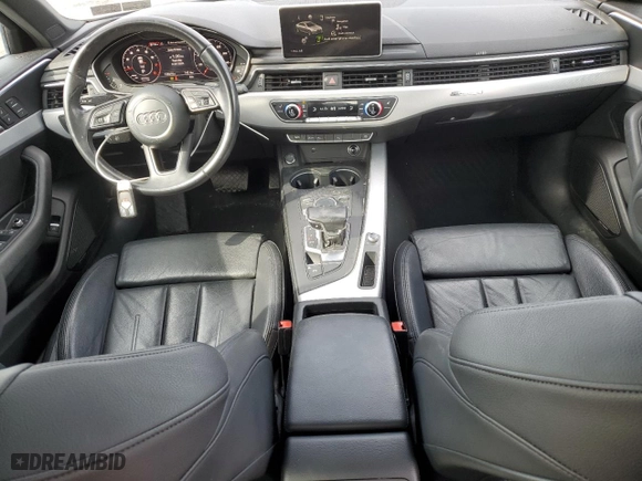 2018 Audi A4 Premium Plus with VIN WAUENAF40JN010116, listed as a Copart auction lot 47182245 with 134,616 mi miles and Salvage Title. Bid and sale history available at carsss.com. Image 8.
