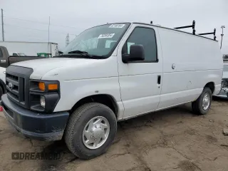 2010 Ford Econoline Cargo Commercial with VIN 1FTNE2EL0ADA59646, listed as a Copart auction lot 82106164 with 105,749 mi miles and Clean Title. Bid and sale history available at carsss.com. Image 1.