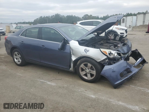 2015 Chevrolet Malibu LT with VIN 1G11C5SL6FF160530, listed as a Copart auction lot 44713515 with 133,523 mi miles and Salvage Title. Bid and sale history available at DreamBid. Image 4.