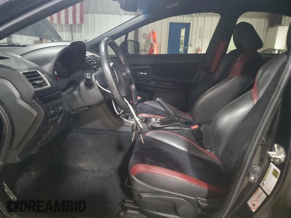2019 Subaru WRX STI with VIN JF1VA2R61K9830030, listed as a Copart auction lot 55210425 with 89,253 mi miles and Salvage title. Bid and sale history available at DreamBid. Image 7.
