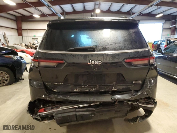 2021 Jeep Grand Cherokee L Overland with VIN 1C4RJKDG1M8119822, listed as a Copart auction lot 88556065 with 59,621 mi miles and Salvage Title. Bid and sale history available at carsss.com. Image 6.