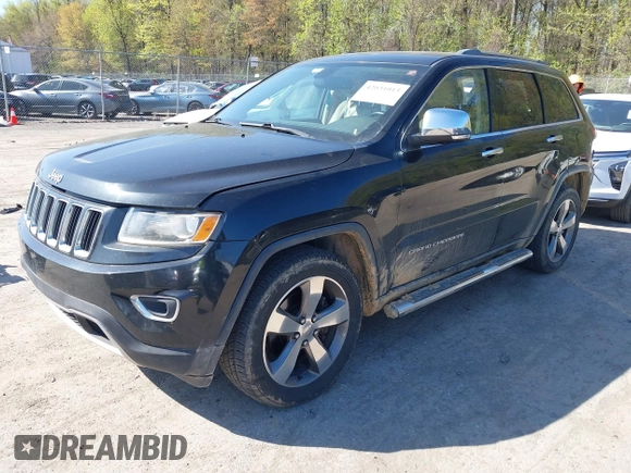 2014 Jeep Grand Cherokee Limited with VIN 1C4RJFBT3EC195354, listed as a IAAI auction lot 42031013 with 168,304 mi miles and . Bid and sale history available at DreamBid. Image 17.
