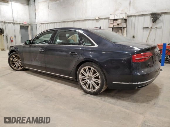 2015 Audi A8 3.0T z VIN WAU3GAFD3FN005842, wystawiony jako Copart lot #44649445 z przebiegiem 181 952 mil mil oraz Czysty tytuł • Clean title. Historia ofert i sprzedaży dostępna na DreamBid. Obrazek 2.