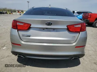 2015 Kia Optima LX with VIN 5XXGM4A77FG474072, listed as a Copart auction lot 53845125 with 130,356 mi miles and Salvage Title. Bid and sale history available at DreamBid. Image 6.