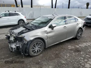 2017 Lexus ES with VIN 58ABK1GG8HU051492, listed as a Copart auction lot 47667255 with 112,340 mi miles and Salvage Title. Bid and sale history available at carsss.com. Image 1.