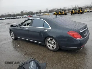 2017 Mercedes-Benz S 550 with VIN WDDUG8FB3HA327735, listed as a Copart auction lot 50330205 with 74,354 mi miles and Salvage Title. Bid and sale history available at carsss.com. Image 2.