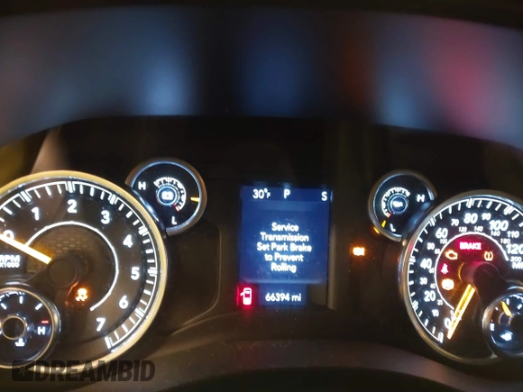 2020 Ram 1500 Big Horn with VIN 1C6SRFBT7LN404274, listed as a IAAI auction lot 41576959 with 66,394 mi miles. Bid and sale history available at carsss.com. Image 7.