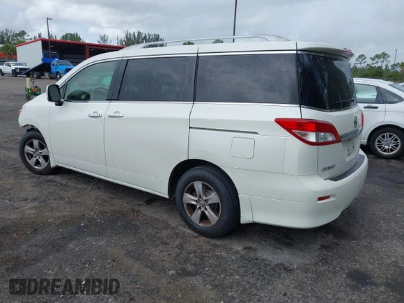 2016 Nissan Quest SL with VIN JN8AE2KP3G9157799, listed as a IAAI auction lot 42007525 with 96,368 mi miles and . Bid and sale history available at DreamBid. Image 3.