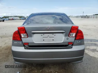 2005 Honda Civic LX with VIN 2HGES16505H608324, listed as a Copart auction lot 53636065 with 176,303 mi miles and Clean Title. Bid and sale history available at carsss.com. Image 6.