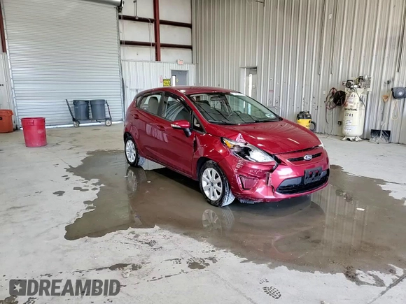 2013 Ford Fiesta SE with VIN 3FADP4EJ6DM173438, listed as a Copart auction lot 53452075 with 57,726 mi miles and Salvage Title. Bid and sale history available at DreamBid. Image 14.
