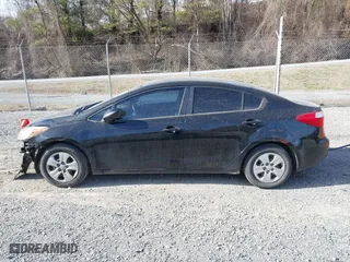 2014 Kia Forte LX with VIN KNAFK4A66E5179618, listed as a IAAI auction lot 41718330 with 115,052 mi miles. Bid and sale history available at carsss.com. Image 14.