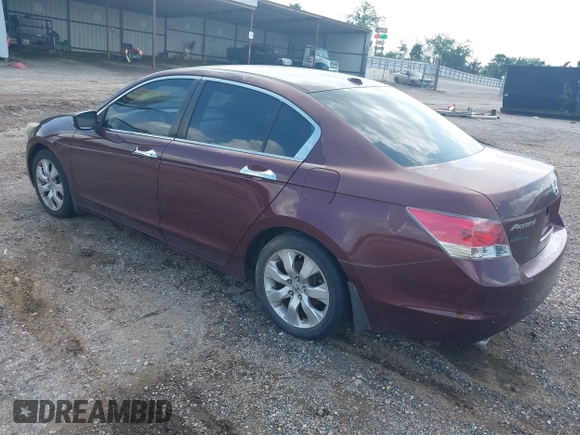 2009 Honda Accord EX-L with VIN 1HGCP36809A026761, listed as a IAAI auction lot 42163300 with 173,652 mi miles and . Bid and sale history available at DreamBid. Image 3.