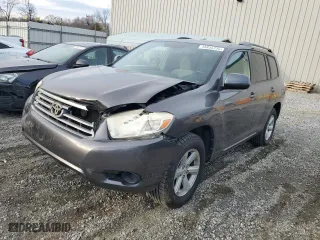 2009 Toyota Highlander with VIN JTEDS41A992088442, listed as a Copart auction lot 45855735 with 209,785 mi miles and Salvage Title. Bid and sale history available at carsss.com. Image 1.