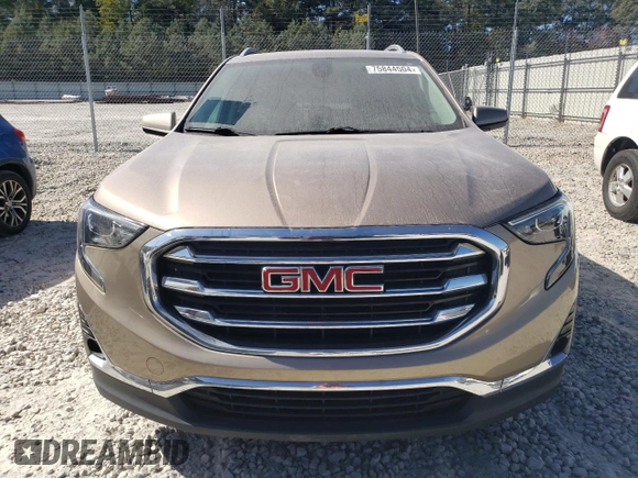 2018 GMC Terrain SLT Diesel with VIN 3GKALREU6JL282701, listed as a Copart auction lot 75844504 with 124,430 mi miles and Salvage Title. Bid and sale history available at DreamBid. Image 5.
