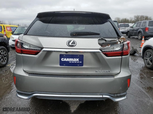 2020 Lexus RX with VIN JTJHZKEA3L2018066, listed as a Copart auction lot 45589405 with NaN miles and Salvage Title. Bid and sale history available at carsss.com. Image 6.