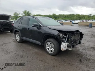 2021 Toyota RAV4 LE with VIN 2T3G1RFV4MC255952, listed as a Copart auction lot 56595465 with 64,410 mi miles and Salvage title. Bid and sale history available at DreamBid. Image 4.