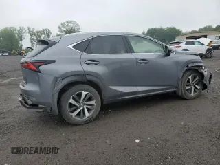 2019 Lexus NX 300 with VIN JTJBARBZ8K2184551, listed as a Copart auction lot 61269935 with 109,215 mi miles and Salvage title. Bid and sale history available at DreamBid. Image 3.