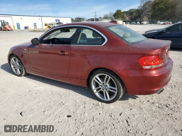 2013 BMW 1 Series 128i with VIN WBAUP7C58DVP24487, listed as a Copart auction lot 80298334 with 150,632 mi miles and Clean Title. Bid and sale history available at carsss.com. Image 2.
