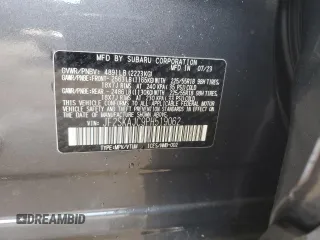 2023 Subaru Forester Special Sports with VIN JF2SKAJC9PH519062, listed as a Copart auction lot 57493575 with 11,588 mi miles and Salvage title. Bid and sale history available at DreamBid. Image 14.
