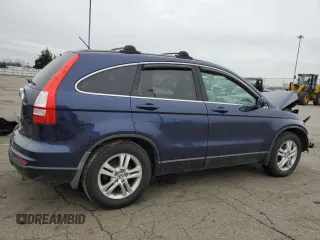 2011 Honda CR-V EX-L with VIN 5J6RE4H73BL102163, listed as a Copart auction lot 51902305 with 182,200 mi miles and Salvage Title. Bid and sale history available at carsss.com. Image 3.