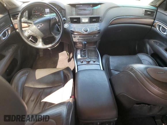 2012 Infiniti M37 with VIN JN1BY1AR1CM390255, listed as a Copart auction lot 72612194 with 151,860 mi miles and Salvage Title. Bid and sale history available at carsss.com. Image 8.
