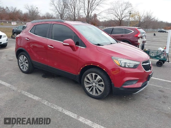2018 Buick Encore Preferred with VIN KL4CJASB3JB663691, listed as a IAAI auction lot 40975581 with 136,624 mi miles and . Bid and sale history available at DreamBid. Image 1.