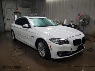 2014 BMW 5 Series 528i xDrive with VIN WBA5A7C56ED613062, listed as a Copart auction lot 47367175 with 121,335 mi miles and Salvage Title. Bid and sale history available at carsss.com. Image 4.
