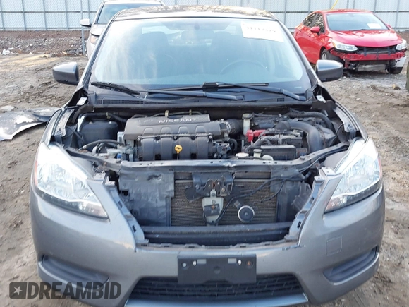 2015 Nissan Sentra SV with VIN 3N1AB7AP3FL684804, listed as a IAAI auction lot 41117429 with 166,717 mi miles and . Bid and sale history available at DreamBid. Image 6.