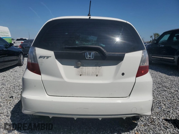 2009 Honda Fit with VIN JHMGE88229S057028, listed as a Copart auction lot 50776515 with 0 mi miles and Salvage Title. Bid and sale history available at carsss.com. Image 6.