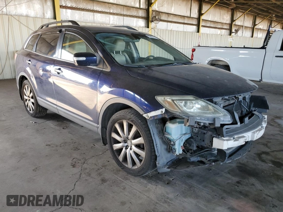 2008 Mazda CX-9 Grand Touring with VIN JM3TB38V680146530, listed as a Copart auction lot 50602975 with 171,688 mi miles and Salvage Title. Bid and sale history available at carsss.com. Image 4.