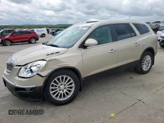 2010 Buick Enclave CXL w/1XL with VIN 5GALRBED6AJ221058, listed as a Copart auction lot 51060175 with 125,181 mi miles and Salvage Title. Bid and sale history available at carsss.com. Image 1.