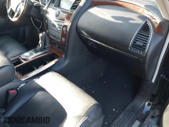 2018 Infiniti QX80 with VIN JN8AZ2NF7J9663781, listed as a IAAI auction lot 41685502 with 112,876 mi miles and . Bid and sale history available at DreamBid. Image 5.