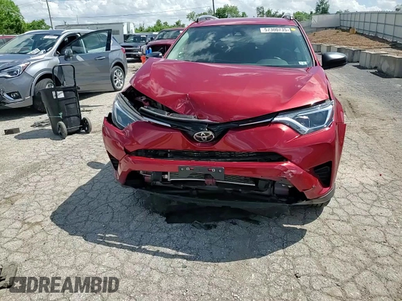 2017 Toyota RAV4 LE с VIN JTMBFREV0HJ122203, выставлен на аукционе Copart как лот 57300735 с пробегом 58 429 миль миль и Списание • Salvage title. История ставок и продаж доступна на DreamBid. Изображение 13.