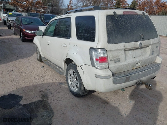 2010 Mercury Mariner Premier with VIN 4M2CN8HG3AKJ15125, listed as a IAAI auction lot 41440858 with 1 mi miles. Bid and sale history available at carsss.com. Image 3.