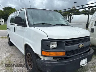 2013 Chevrolet Express Cargo z VIN 1GCSGAFX0D1173242, wystawiony jako IAAI lot #42792060 z przebiegiem 263 409 mil mil oraz . Historia ofert i sprzedaży dostępna na DreamBid. Obrazek 14.