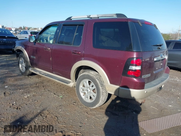2006 Ford Explorer Eddie Bauer with VIN 1FMEU74E36ZA27363, listed as a IAAI auction lot 41975737 with 162,189 mi miles. Bid and sale history available at carsss.com. Image 3.