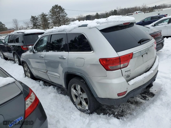 2012 Jeep Grand Cherokee Overland with VIN 1C4RJFCT5CC190099, listed as a Copart auction lot 43638895 with 244,349 mi miles and Clean Title. Bid and sale history available at carsss.com. Image 2.