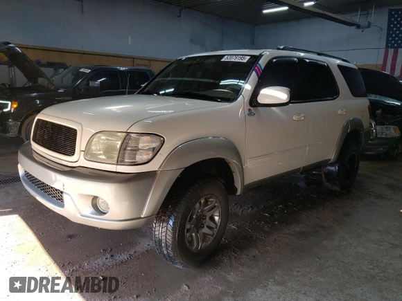 2003 Toyota Sequoia SR5 with VIN 5TDBT44A43S175878, listed as a Copart auction lot 52079195 with 240,208 mi miles and Clean Title. Bid and sale history available at DreamBid. Image 1.