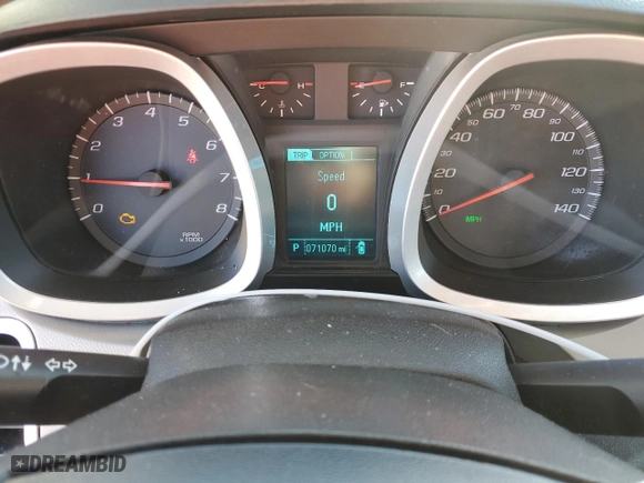 2017 Chevrolet Equinox LS with VIN 2GNFLEEK0H6121727, listed as a Copart auction lot 41479145 with 71,070 mi miles and Salvage Title. Bid and sale history available at carsss.com. Image 9.