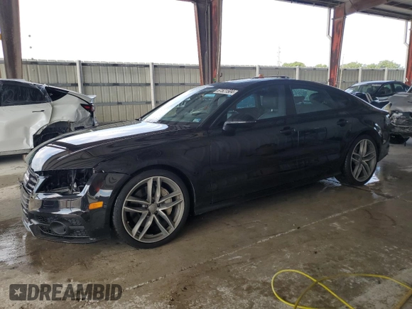 2015 Audi A7 3.0 Prestige with VIN WAU2GAFCXFN011804, listed as a Copart auction lot 67521504 with 129,734 mi miles and Salvage Title. Bid and sale history available at carsss.com. Image 1.