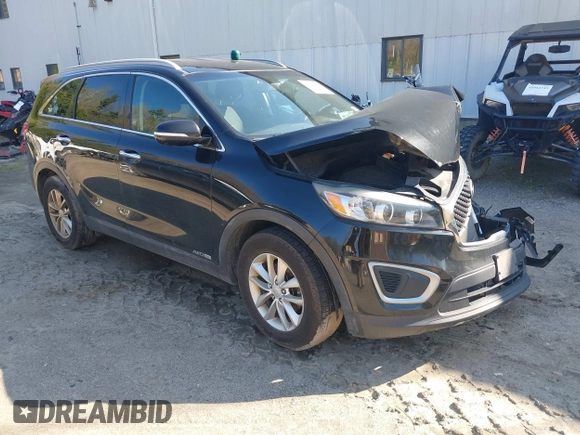2016 Kia Sorento LX with VIN 5XYPGDA51GG179116, listed as a IAAI auction lot 42243910 with 159,805 mi miles and . Bid and sale history available at DreamBid. Image 1.