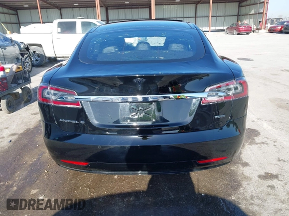 2017 Tesla Model S 100D with VIN 5YJSA1E27HF230508, listed as a IAAI auction lot 42040511 with 98,693 mi miles. Bid and sale history available at carsss.com. Image 16.