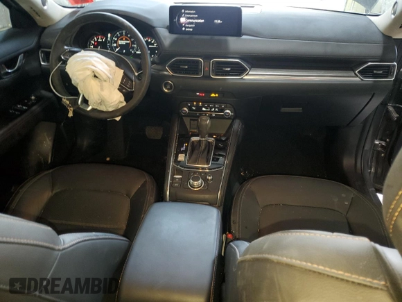 2023 Mazda CX-5 S Premium with VIN JM3KFBDM1P0223410, listed as a Copart auction lot 46282525 with 35,902 mi miles and Salvage Title. Bid and sale history available at DreamBid. Image 8.