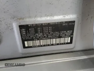 2014 Subaru Legacy Premium z VIN 4S3BMBD62E3020845, wystawiony jako Copart lot #56476435 z przebiegiem 50 186 mil mil oraz Szkoda całkowita • Salvage title. Historia ofert i sprzedaży dostępna na DreamBid. Obrazek 12.