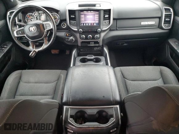 2019 Ram 1500 Big Horn/Lone Star with VIN 1C6SRFFT0KN605717, listed as a Copart auction lot 51097395 with 195,028 mi miles and Salvage Title. Bid and sale history available at carsss.com. Image 8.