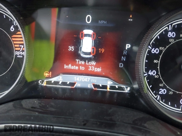 2019 Jeep Cherokee Limited z VIN 1C4PJLDB8KD195916, wystawiony jako IAAI lot #40787056 z przebiegiem 147 047 mil mil oraz . Historia ofert i sprzedaży dostępna na DreamBid. Obrazek 7.