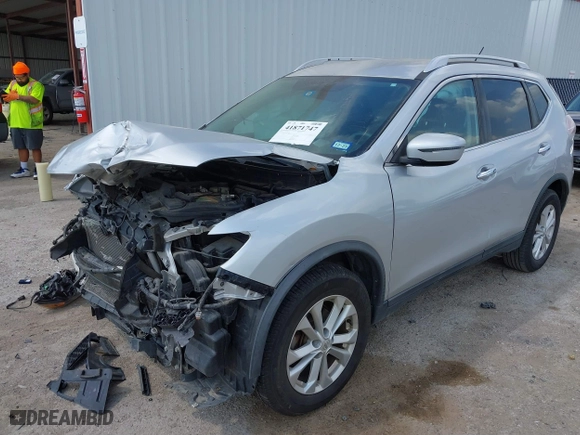 2016 Nissan Rogue SV with VIN KNMAT2MT1GP720050, listed as a IAAI auction lot 41871747 with 125,558 mi miles. Bid and sale history available at carsss.com. Image 18.